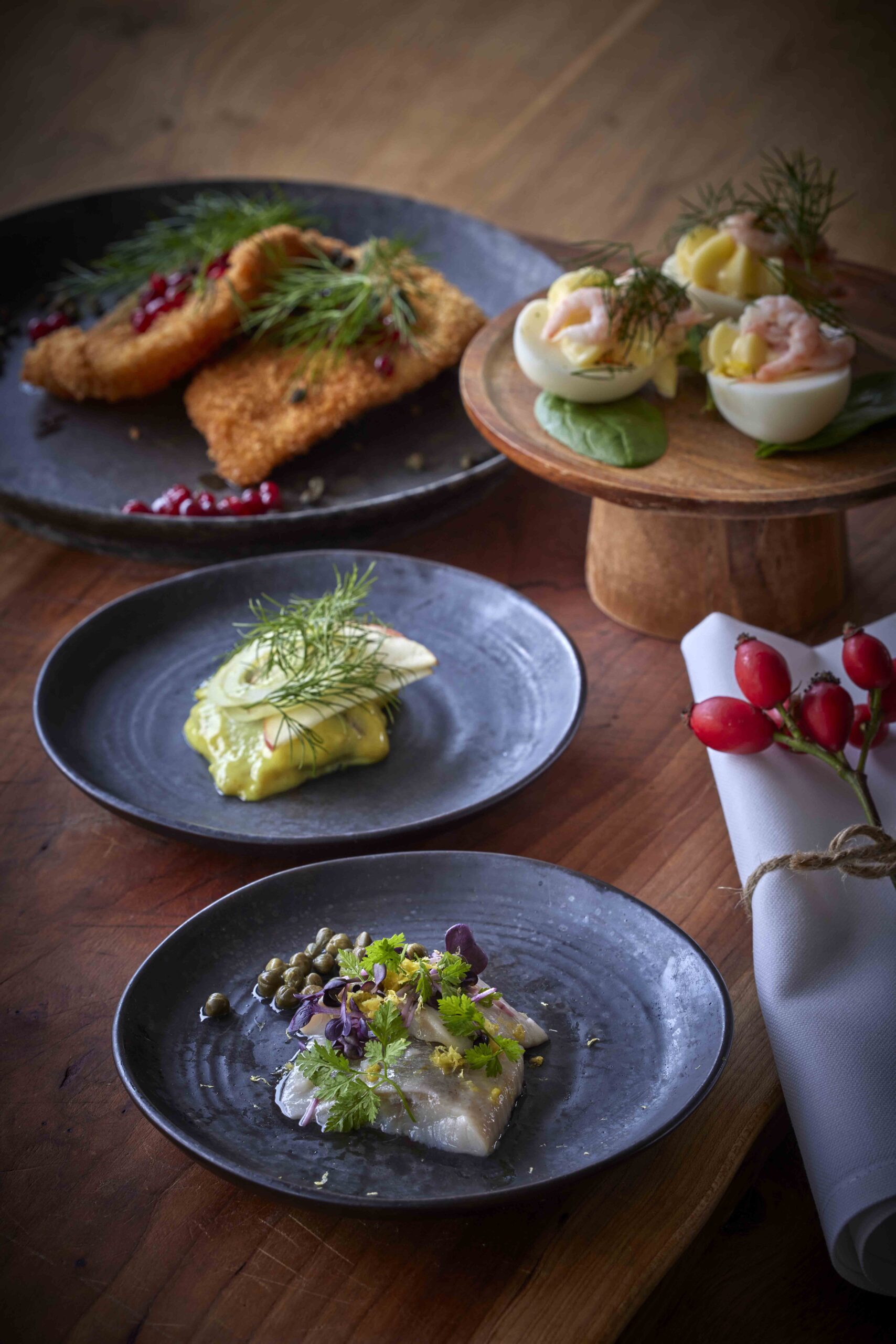 Julefrokost på Fyn, Julefrokost med Overnatning, Julefrokost for Virksomheder, Julefrokost Fyn, Firmajulefrokost Fyn, Gl. Brydegaard.