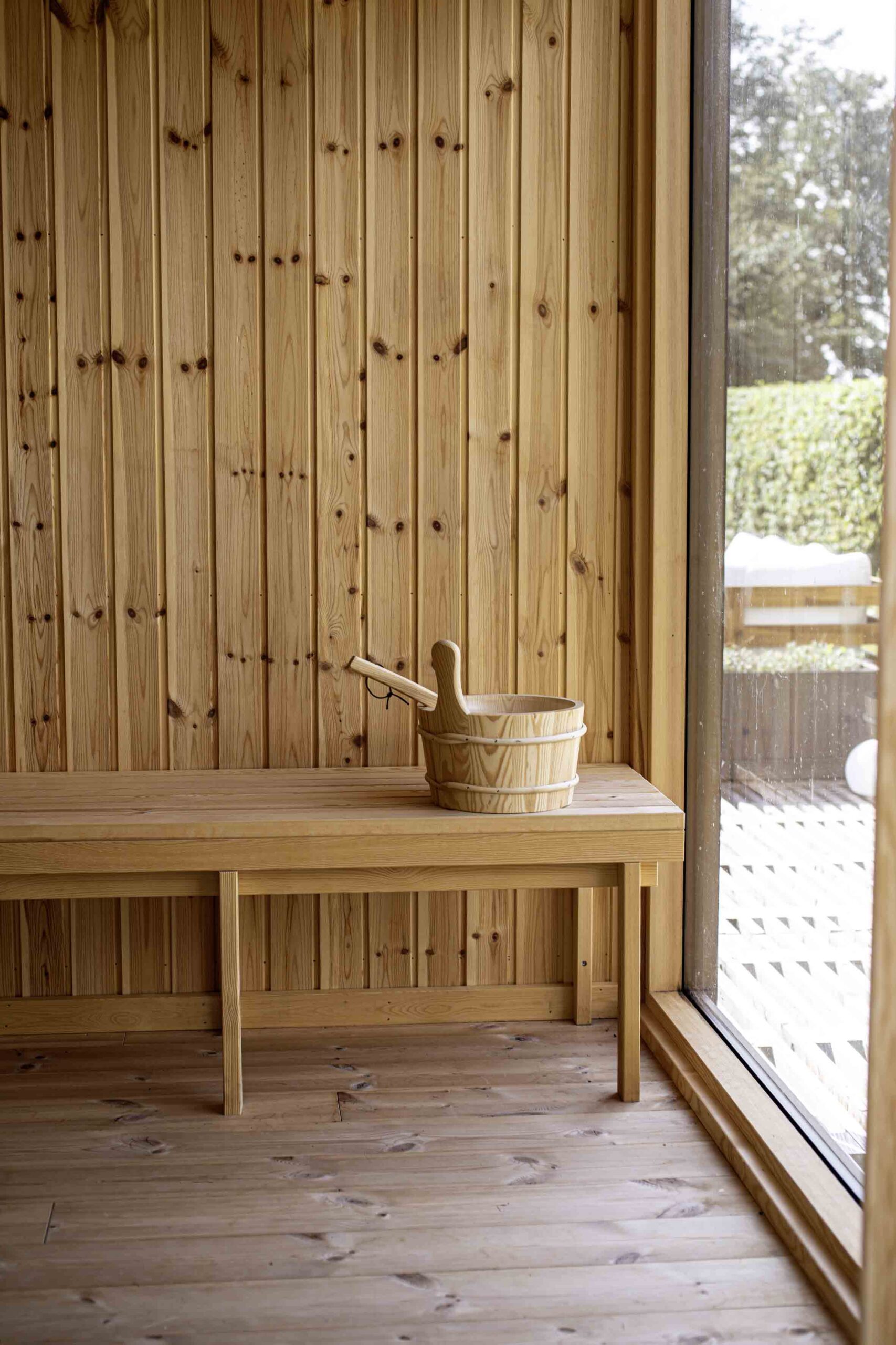 velværeområde gl. brydegaard, saunagus, sauna, vildmarksbad