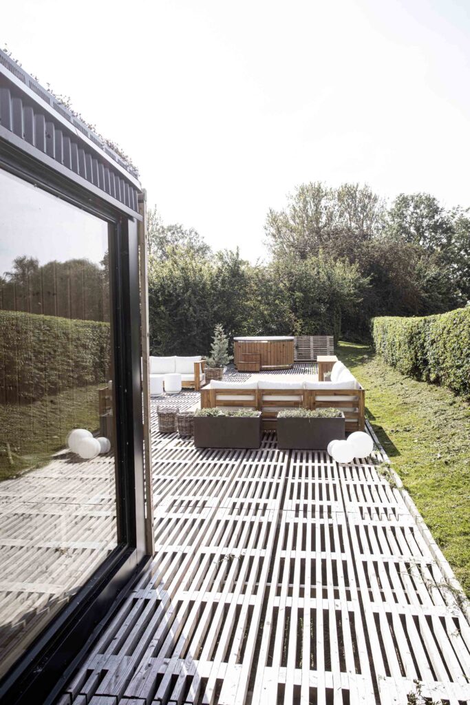 velværeområde gl. brydegaard, saunagus, sauna, vildmarksbad